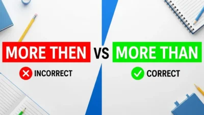 More Then vs More Than