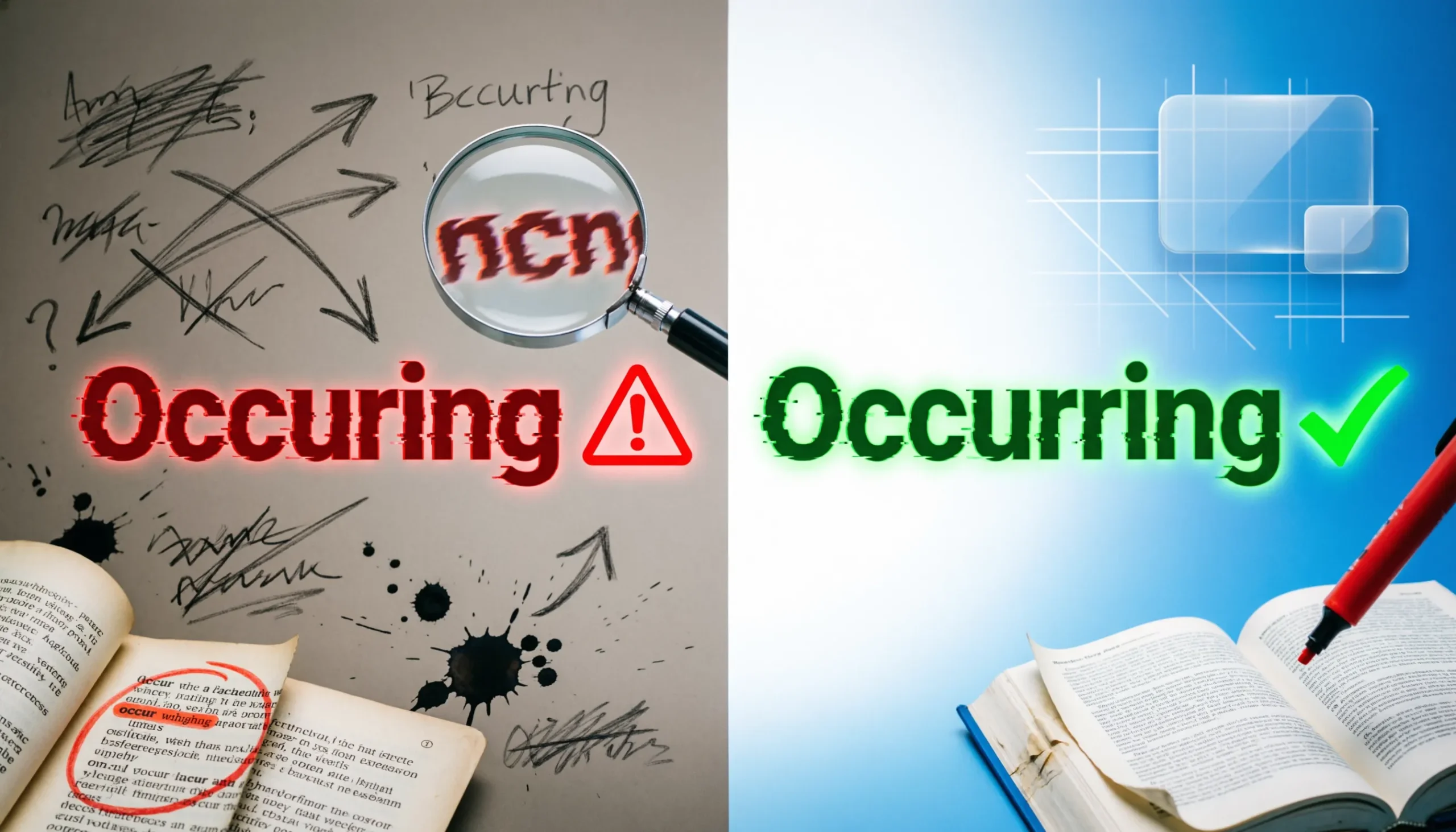 Occurring vs Occuring: Correct Spelling, Meaning & Examples