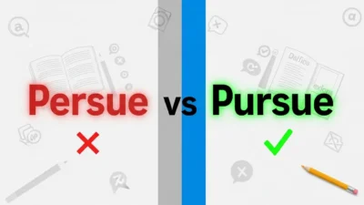 Persue vs Pursue