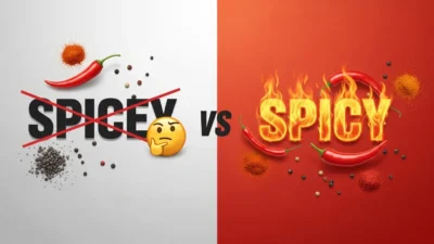 Spicey vs Spicy