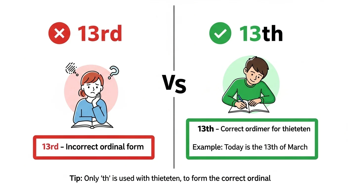 13rd vs 13th What’s Correct? Easy Guide to Avoid This Common Mistake