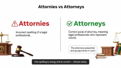Attornies vs Attorneys