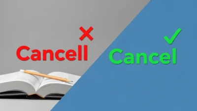 Cancell vs Cancel