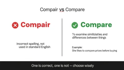 Compair vs Compare