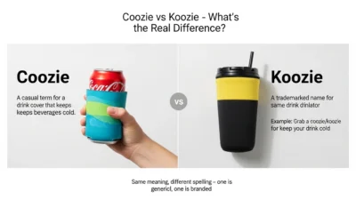 Coozie vs Koozie