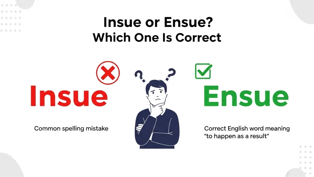 Insue vs Ensue