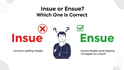 Insue vs Ensue