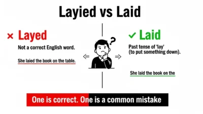 Layed vs Laid