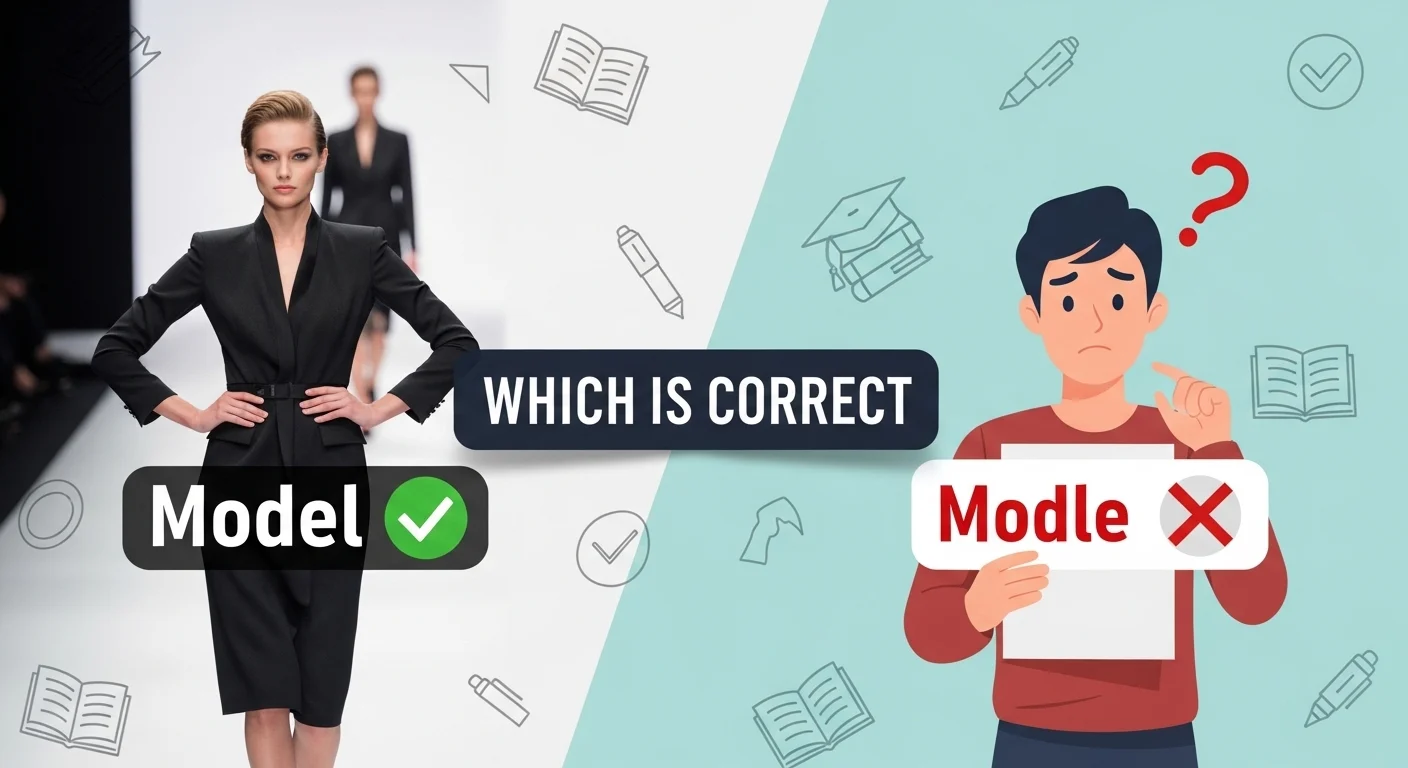 Model or Modle: Which Spelling Is Correct and How to Use It Properly?