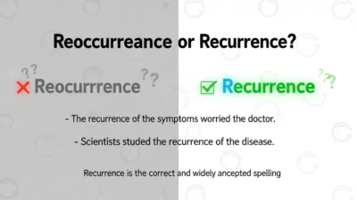 Reoccurrence vs Recurrence