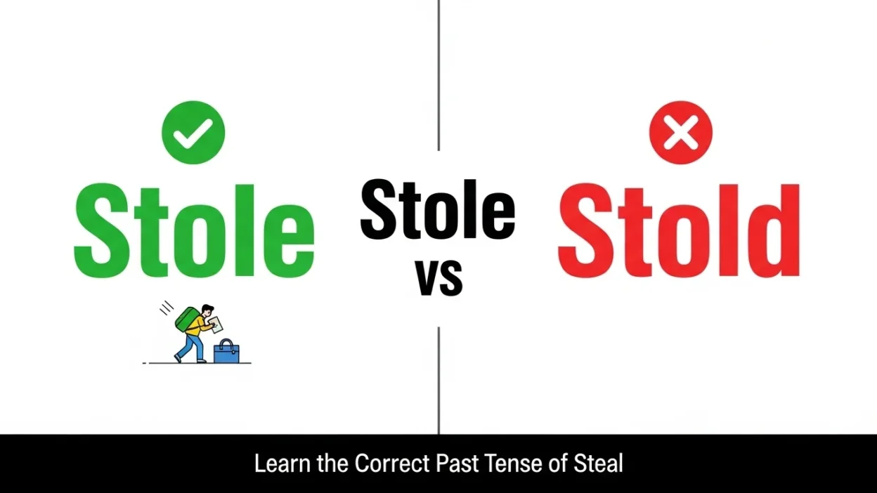 Stole vs Stold