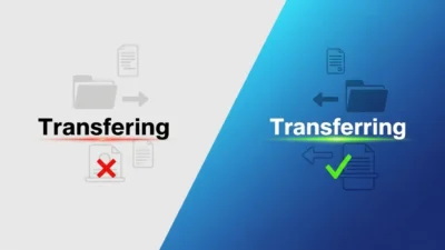 Transferring vs Transfering