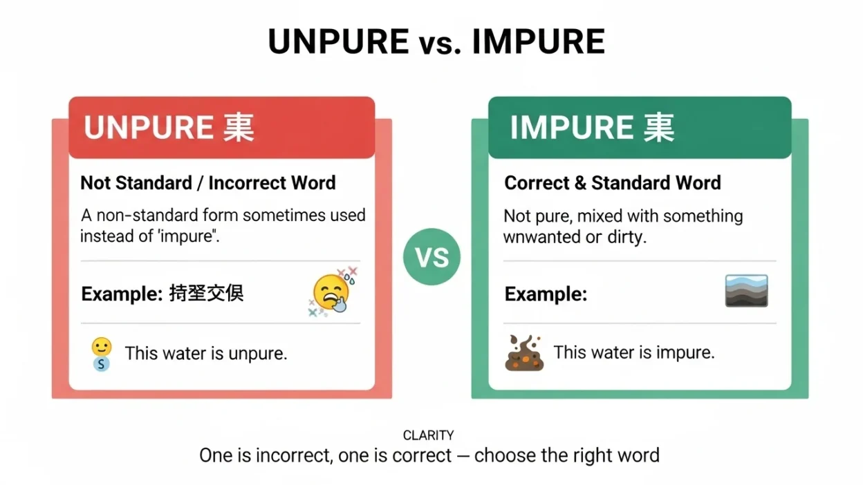 Unpure vs Impure