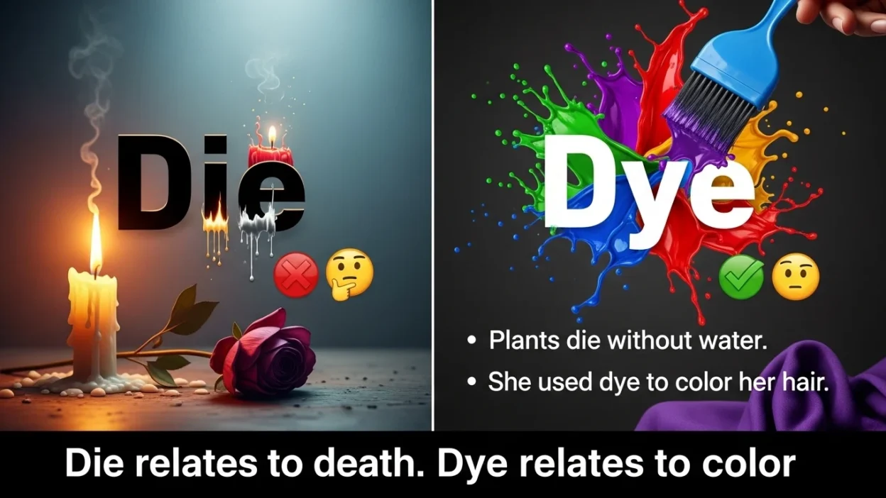 Die vs Dye