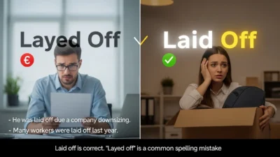 Laid Off vs Layed Off