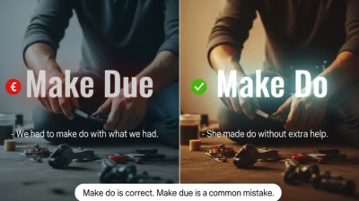 Make Do vs Make Due