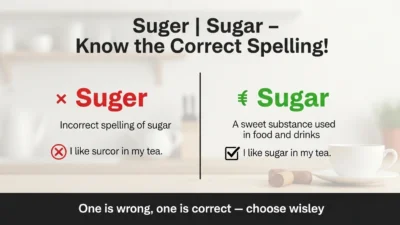 Suger vs Sugar