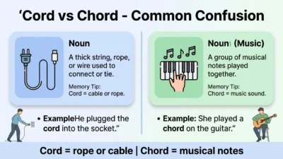 Cord vs Chord