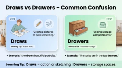 Draws vs Drawers