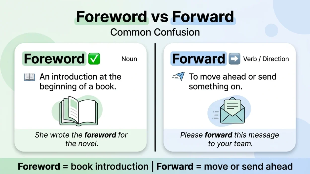 Foreword vs Forward