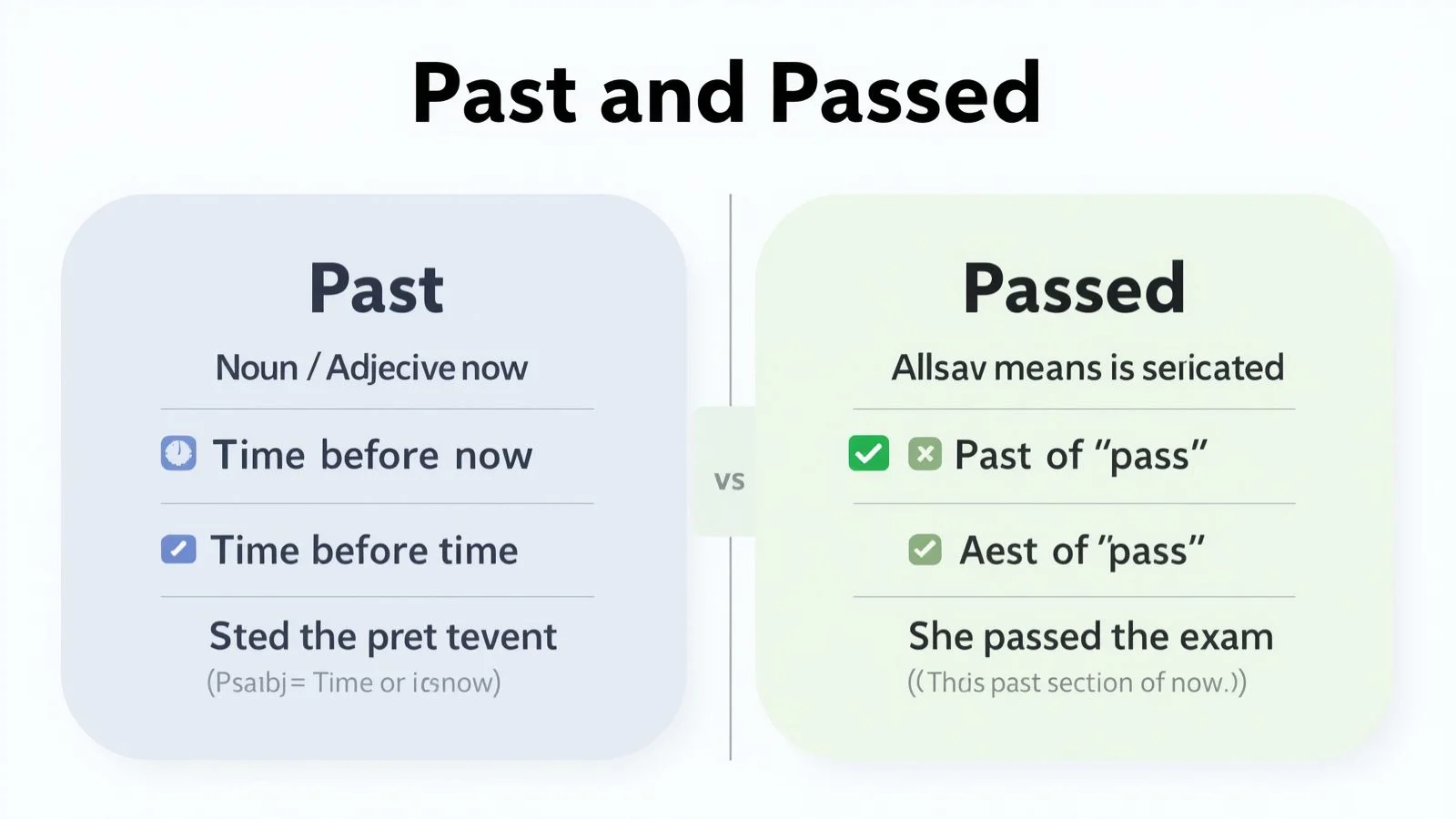 Overpast Past vs Passed: Simple Rules, Clear Examples, and No More Confusion