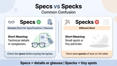 Specs vs Specks