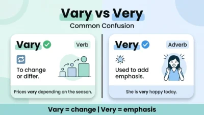 Vary vs Very